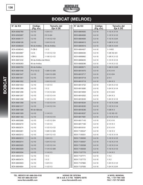 miller - Hercules Sealing Products