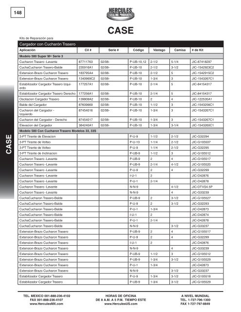 miller - Hercules Sealing Products