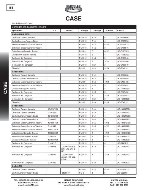 miller - Hercules Sealing Products