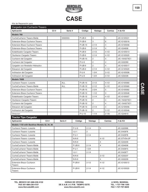 miller - Hercules Sealing Products