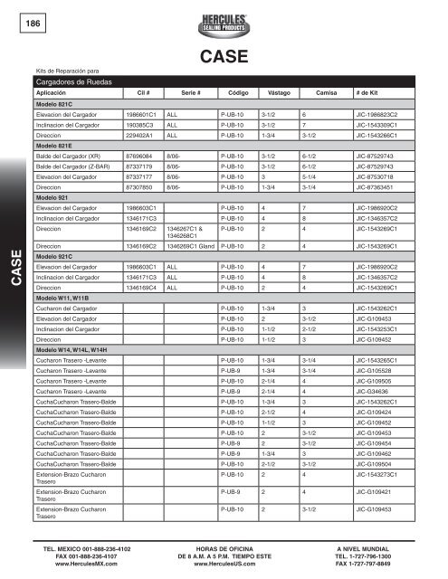 miller - Hercules Sealing Products