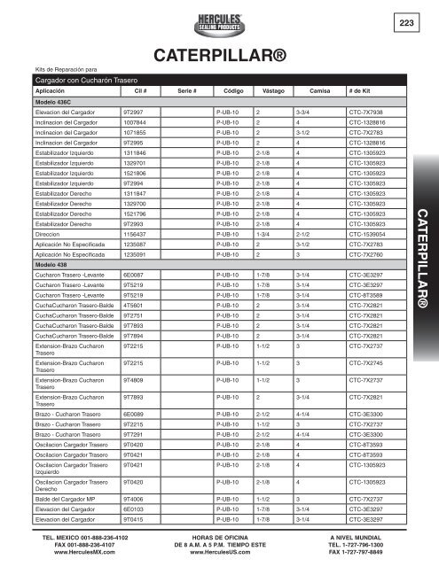 miller - Hercules Sealing Products