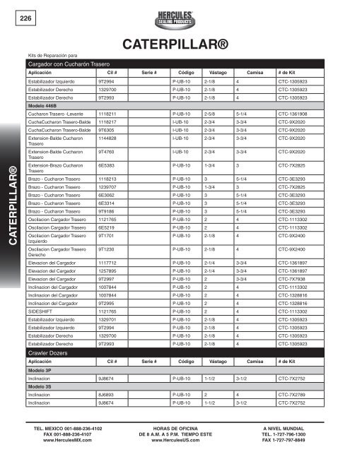 miller - Hercules Sealing Products