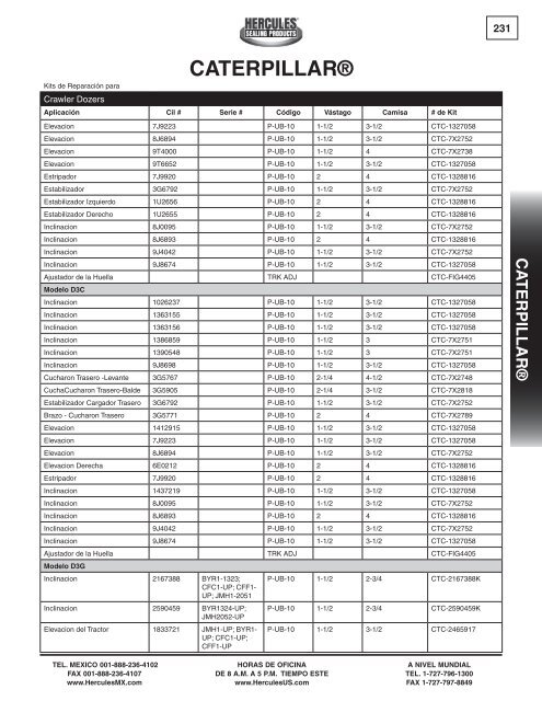 miller - Hercules Sealing Products