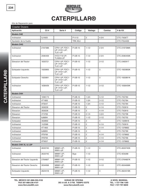 miller - Hercules Sealing Products