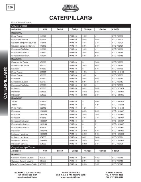 miller - Hercules Sealing Products