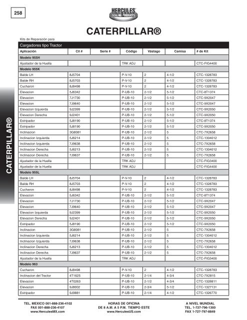 miller - Hercules Sealing Products