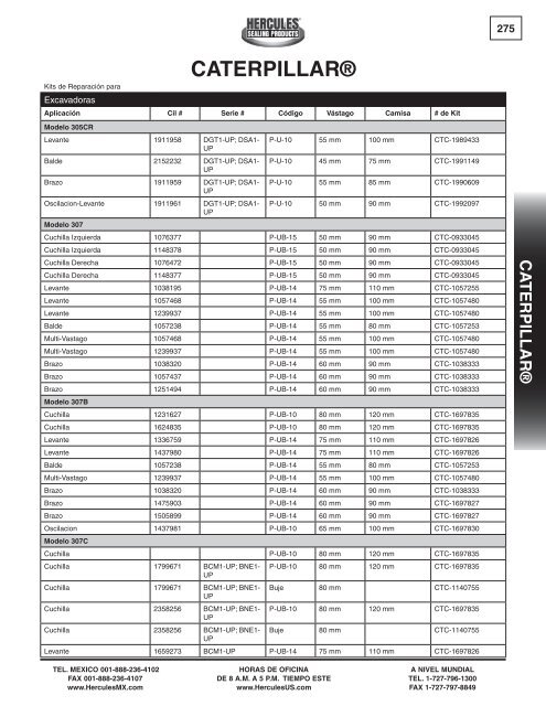 miller - Hercules Sealing Products