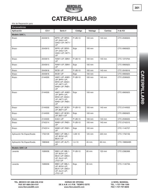 miller - Hercules Sealing Products