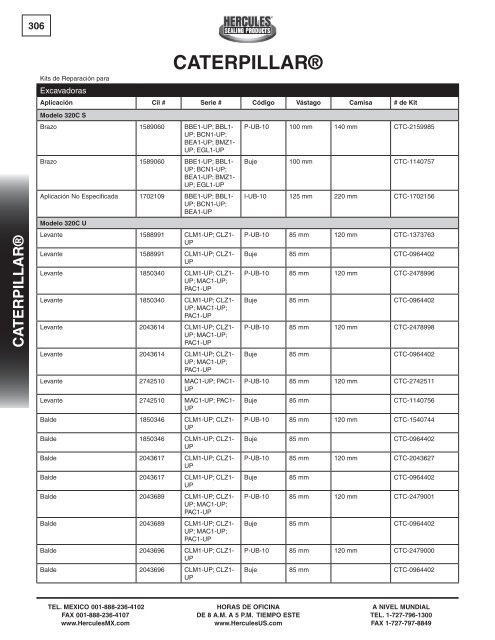 miller - Hercules Sealing Products