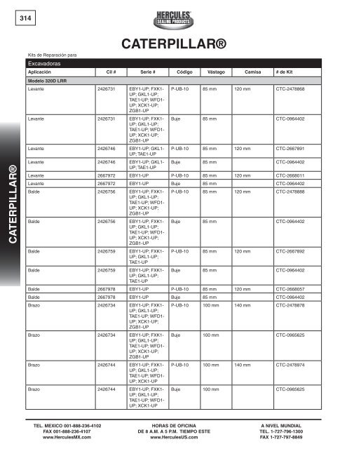 miller - Hercules Sealing Products