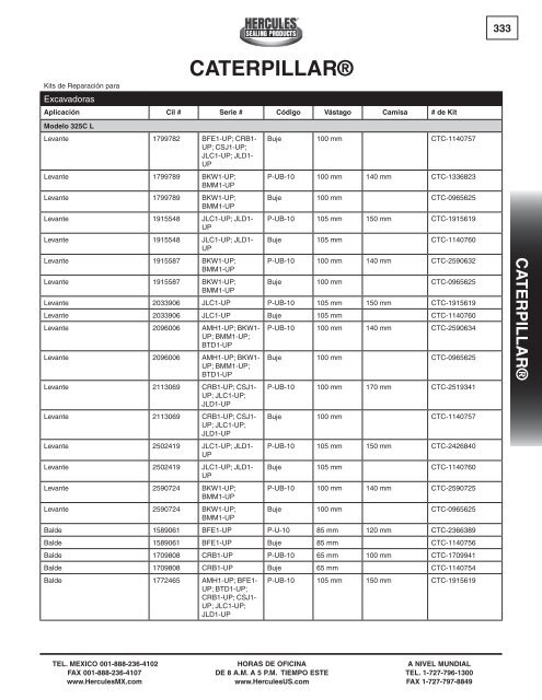 miller - Hercules Sealing Products