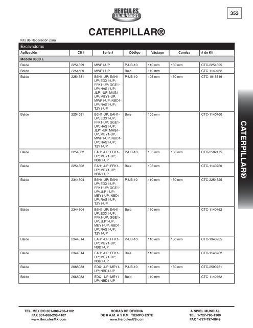 miller - Hercules Sealing Products