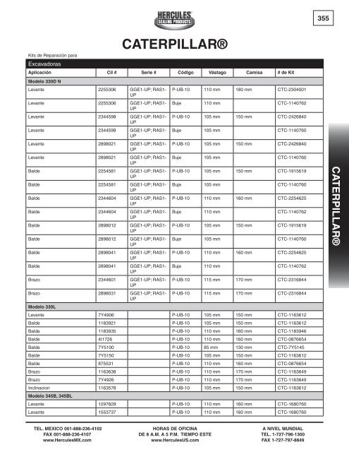 miller - Hercules Sealing Products