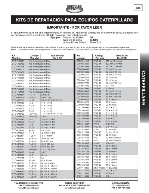 miller - Hercules Sealing Products