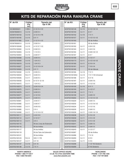 miller - Hercules Sealing Products