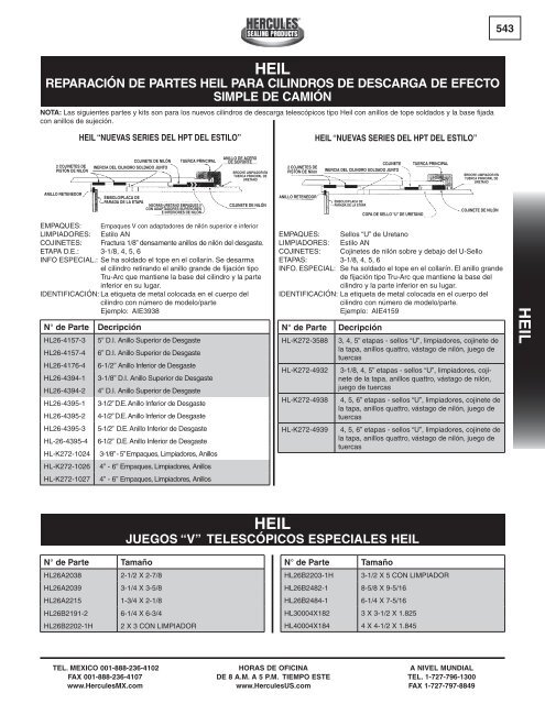 miller - Hercules Sealing Products