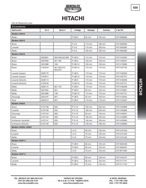 miller - Hercules Sealing Products