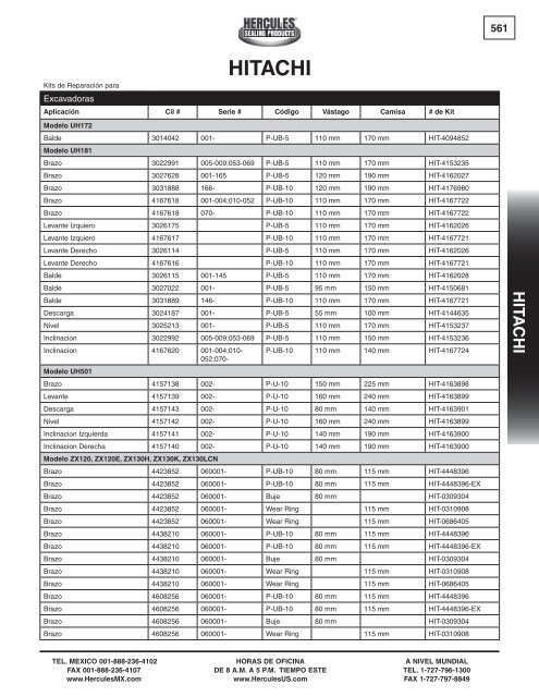 miller - Hercules Sealing Products