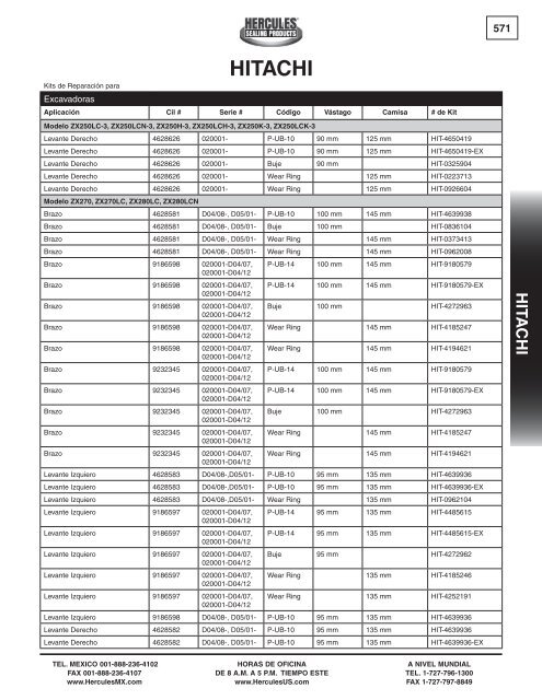 miller - Hercules Sealing Products