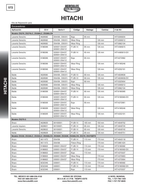 miller - Hercules Sealing Products