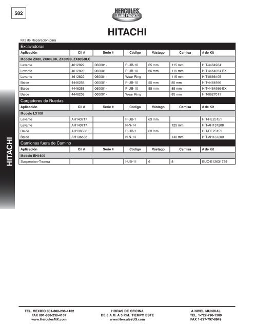 miller - Hercules Sealing Products