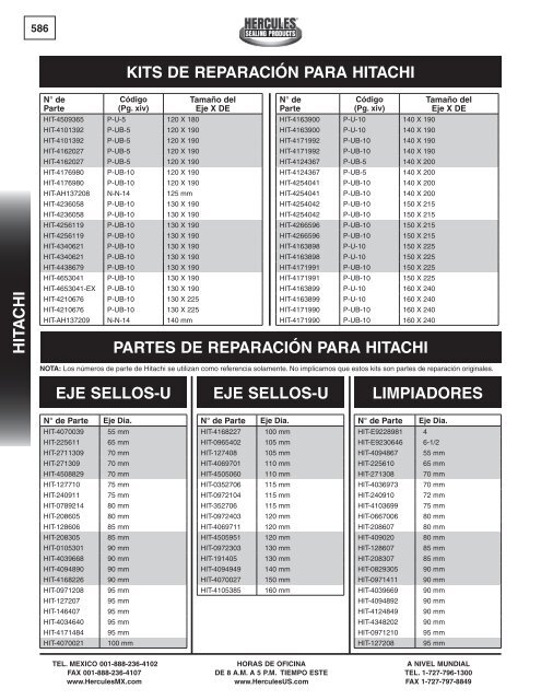 miller - Hercules Sealing Products