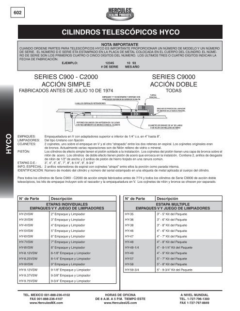 miller - Hercules Sealing Products