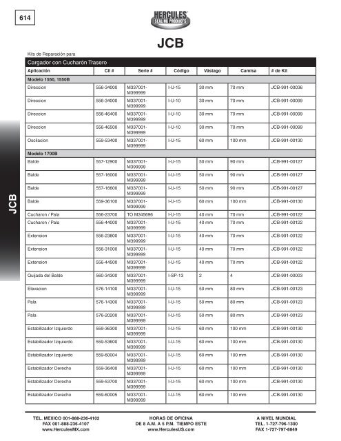 miller - Hercules Sealing Products