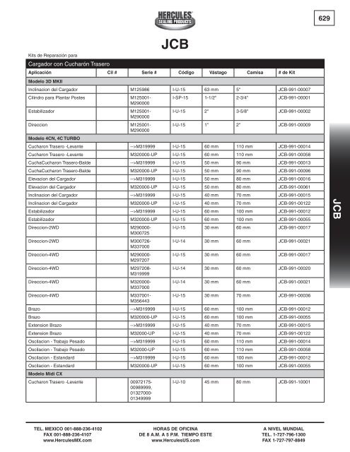 miller - Hercules Sealing Products