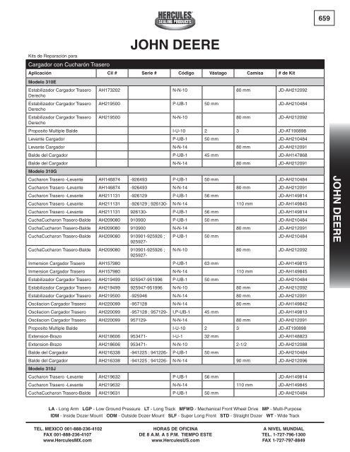 miller - Hercules Sealing Products