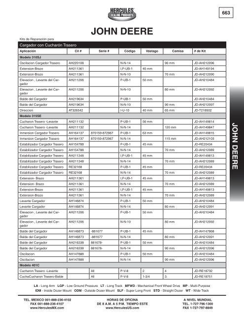 miller - Hercules Sealing Products