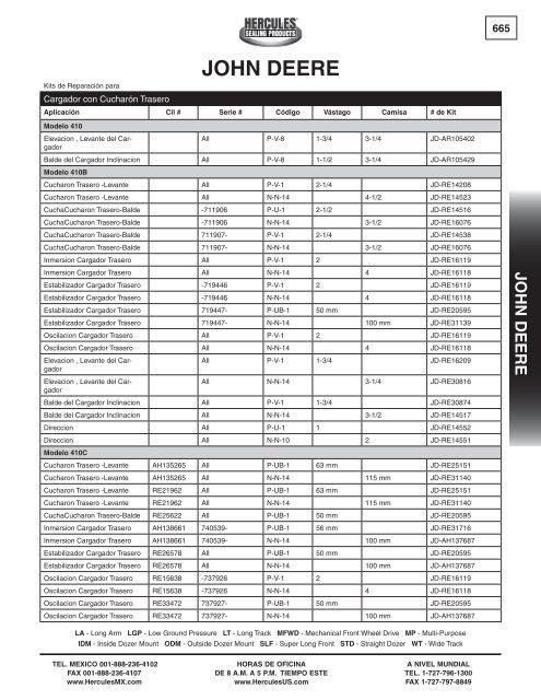 miller - Hercules Sealing Products