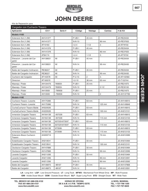 miller - Hercules Sealing Products