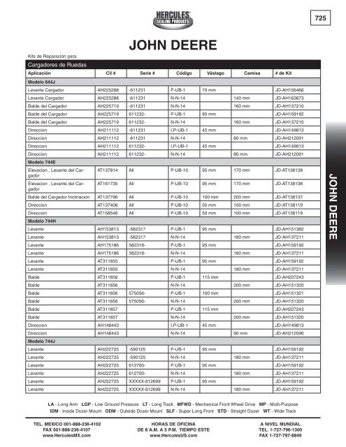 miller - Hercules Sealing Products