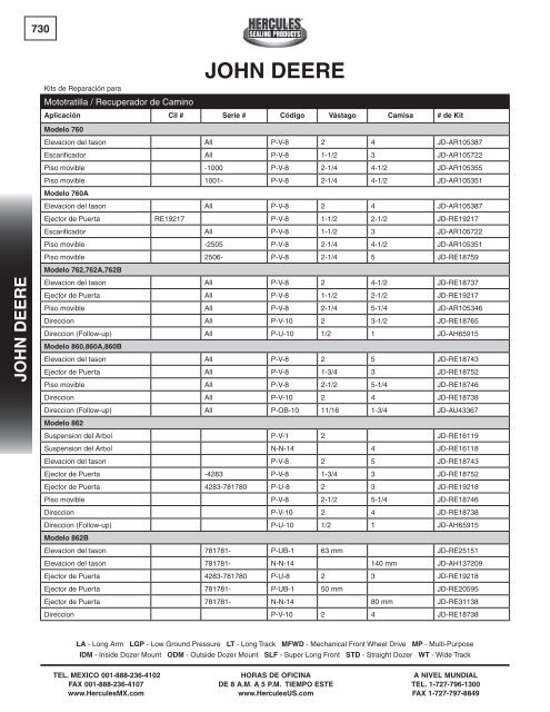 miller - Hercules Sealing Products