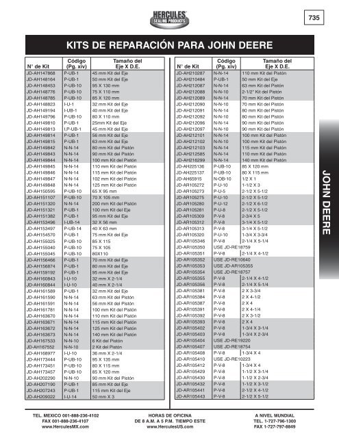 miller - Hercules Sealing Products