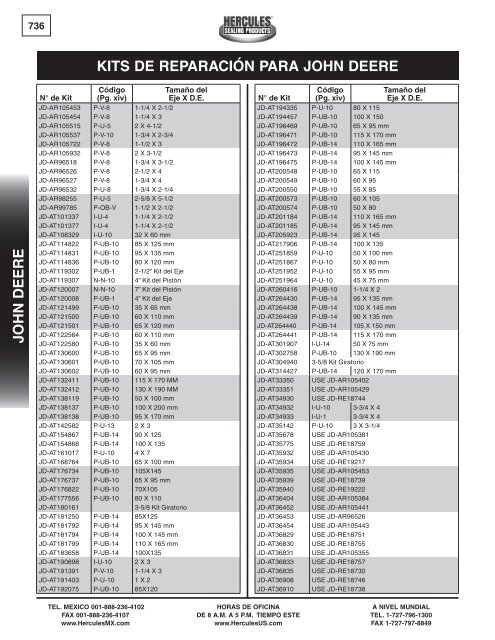 miller - Hercules Sealing Products