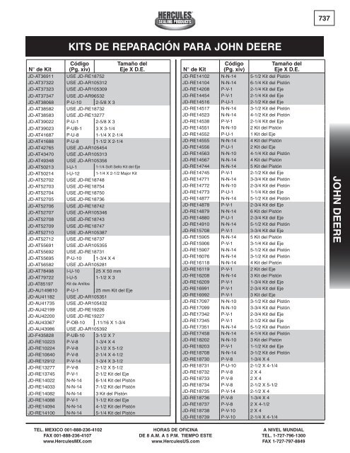 miller - Hercules Sealing Products