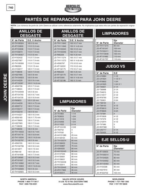 miller - Hercules Sealing Products