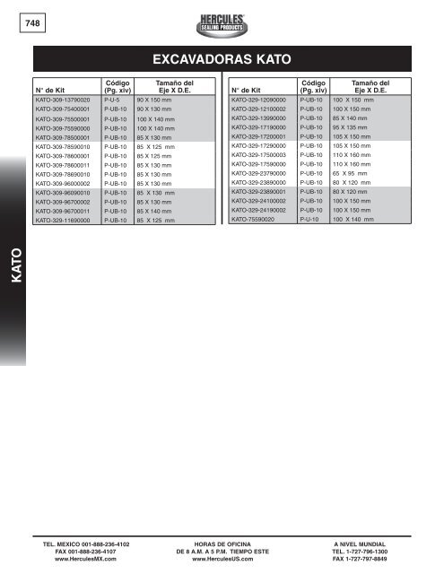 miller - Hercules Sealing Products