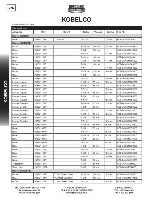 miller - Hercules Sealing Products