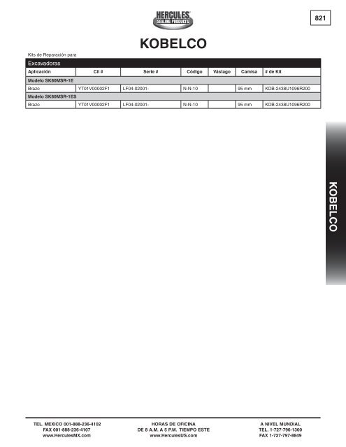 miller - Hercules Sealing Products