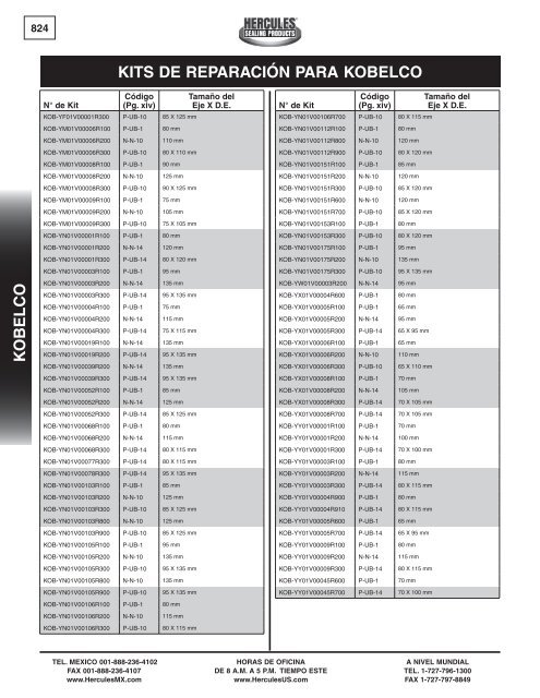 miller - Hercules Sealing Products