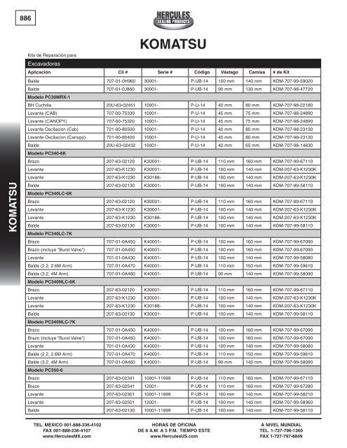 miller - Hercules Sealing Products