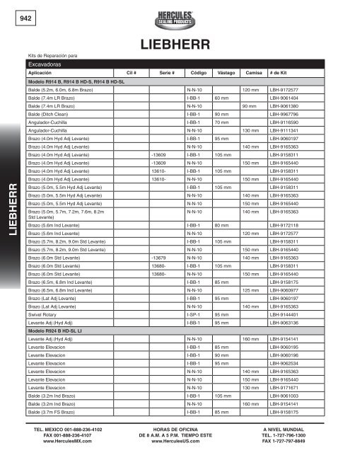 miller - Hercules Sealing Products