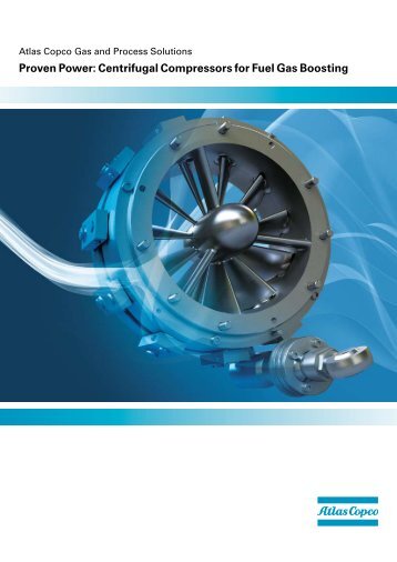 Centrifugal Compressors for Fuel Gas Boosting - Atlas Copco