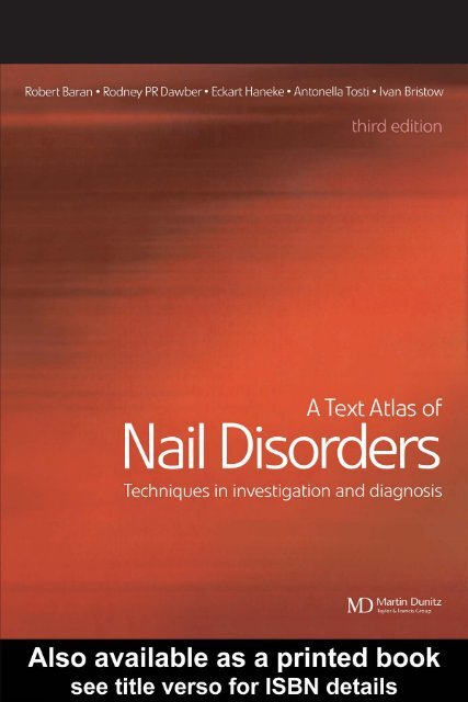 Nail Surgery: Background, Indications, Relevant Anatomy