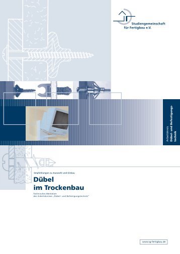 Dübel im Trockenbau - Bundesverband Bausysteme eV