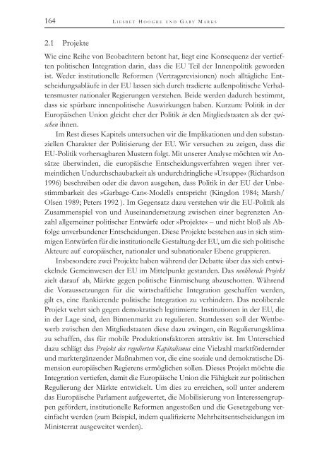 Die Politische Ökonomie der europäischen Integration - MPIfG